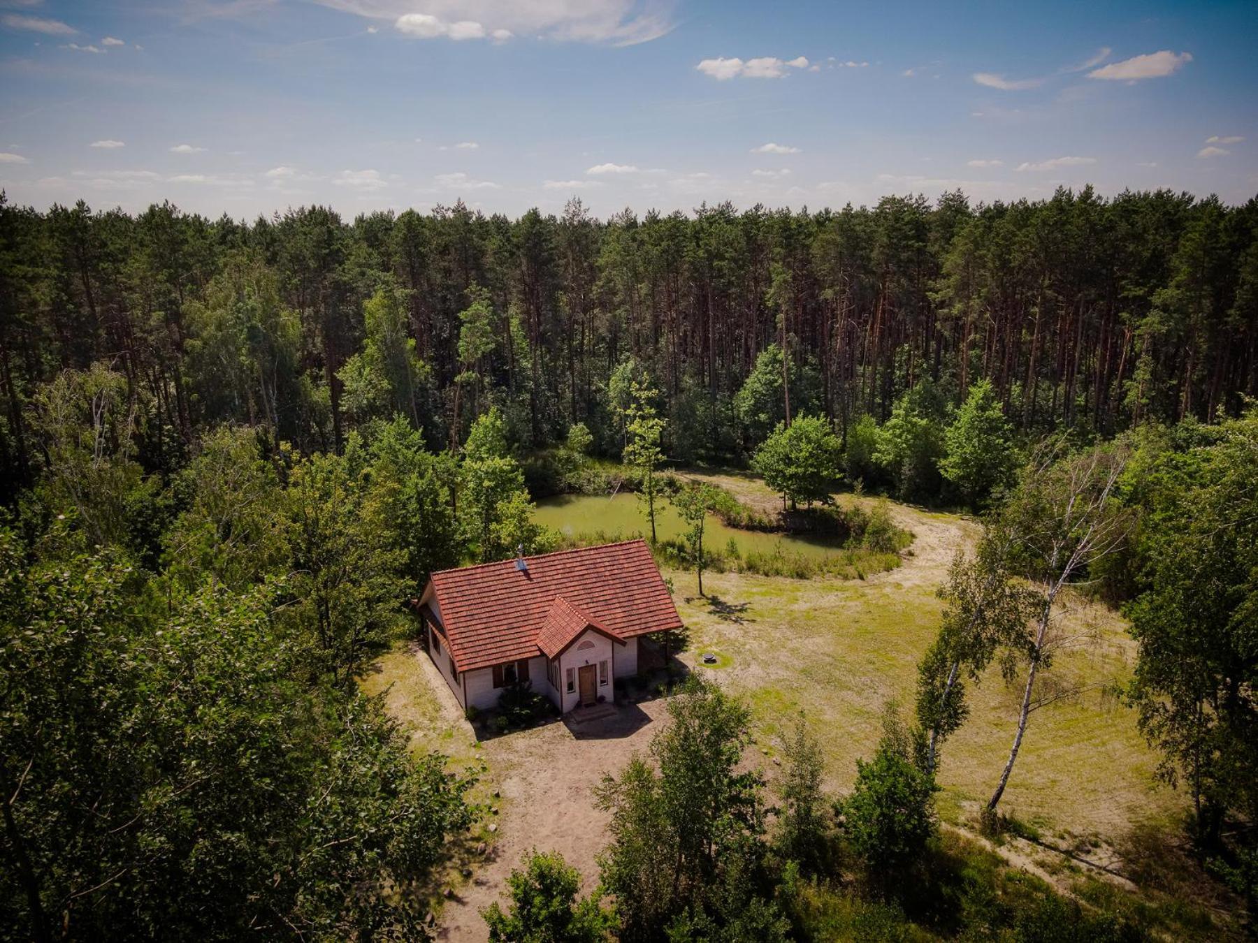 Jagodowy Zakatek, Caloroczny Dom Na Wylacznosc W Lesie, Balia, Cisza, Kominek, Weranda, Stawy Tuczna Экстерьер фото